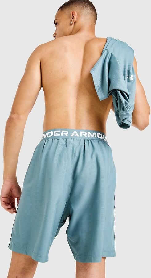 Under Armour Tech Embossed Shorts Groen- Heren Groen