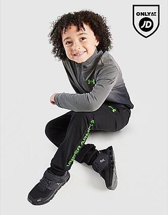 Under Armour Tech Fade 1 4 Zip Tracksuit Infant Black Kind Black