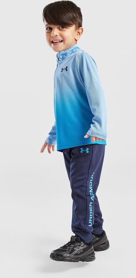 Under Armour Tech Fade 1 4 Zip Tracksuit Infant Blauw