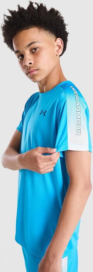 Under Armour Tech Fade T-Shirt Junior Blauw