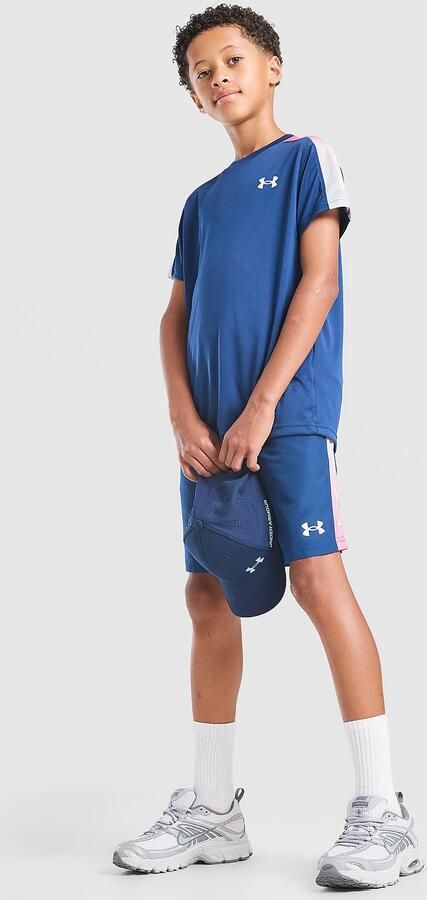Under Armour Tech Fade T-Shirt Junior Blauw Kind Blauw