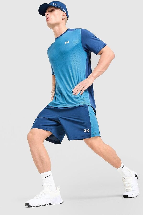 Under Armour Tech Grid Shorts Blauw- Heren Blauw