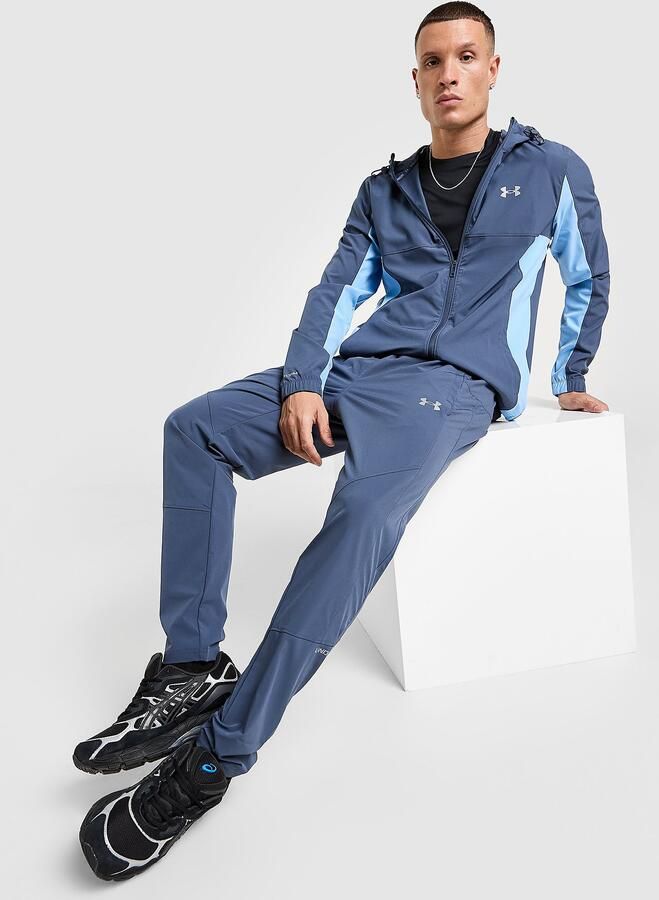 Under Armour Tech Hybrid Track Pants Blauw- Heren Blauw