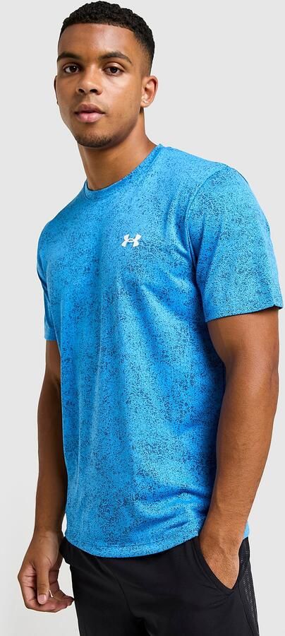 Under Armour Tech Pixel T-Shirt Blauw- Heren Blauw