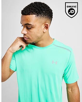 Under Armour Tech Reflective T-Shirt Green- Heren Green
