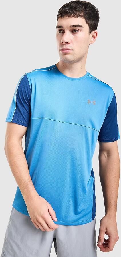 Under Armour Tech Storm T-Shirt Blauw- Heren Blauw