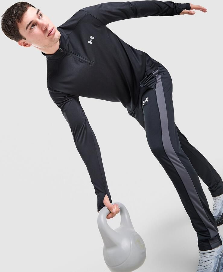 Under Armour Tech Utility 1 4 Zip Top Zwart- Heren Zwart