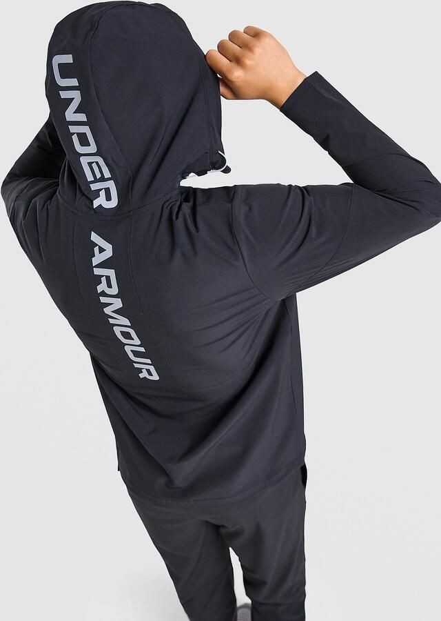 Under Armour Tech Utility Woven Jacket Zwart- Heren Zwart