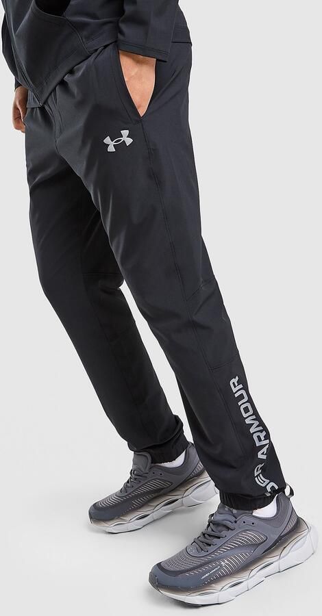 Under Armour Tech Utility Woven Track Pants Zwart- Heren Zwart