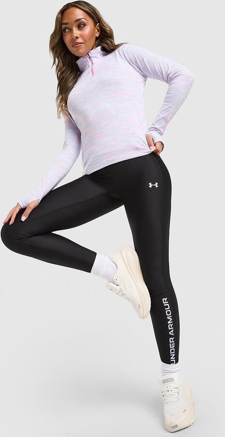 Under Armour Tech Wordmark Leggings Zwart- Dames Zwart