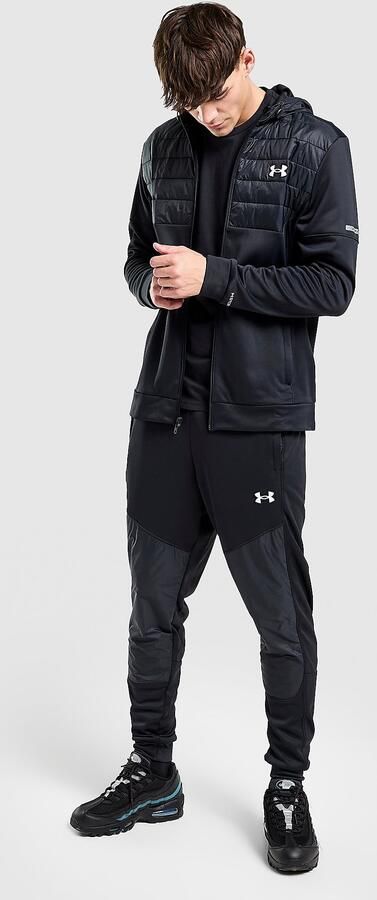 Under Armour UA Armour Fleece Utility Winter Track Pants Zwart- Heren Zwart