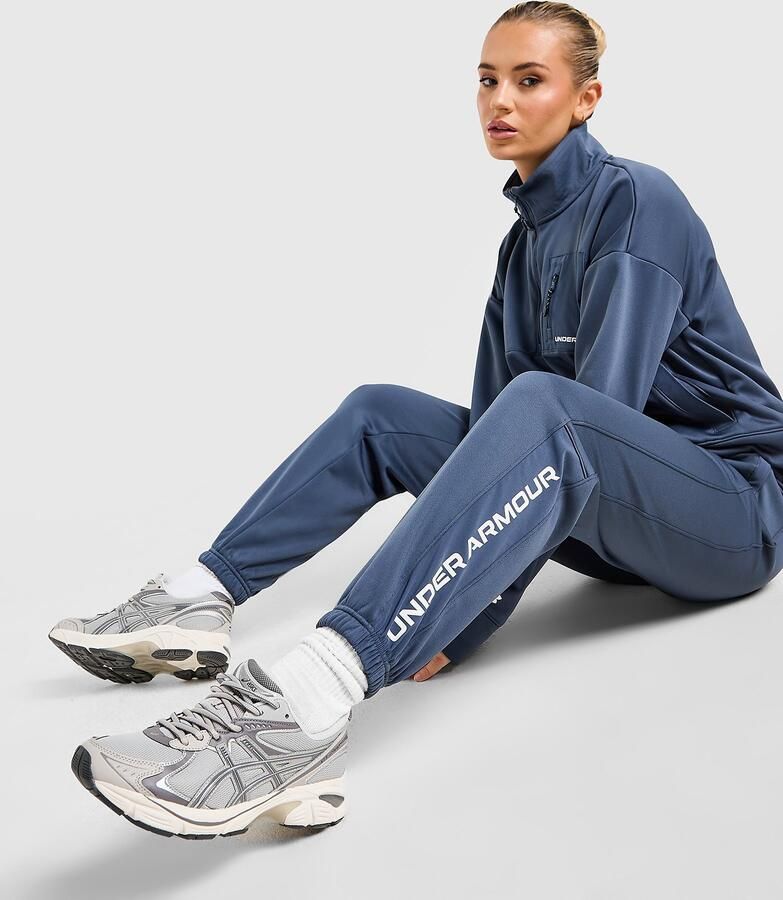 Under Armour UA Armour Woven Joggers Grijs- Dames Grijs - Foto 1