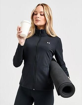 Under Armour Motion Full Zip Track Top Black- Dames Black