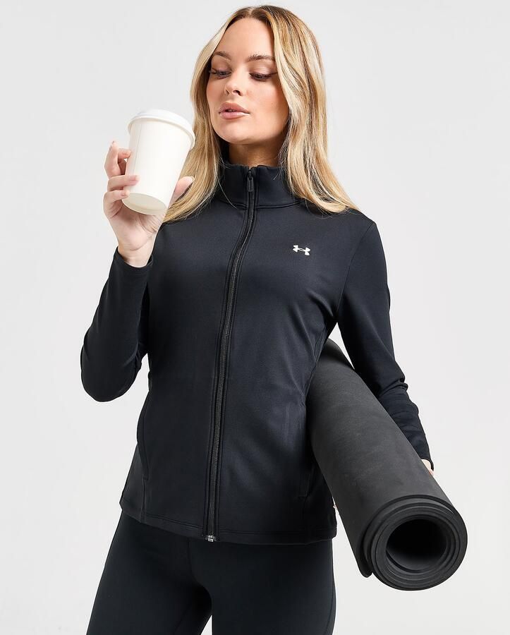 Under Armour UA Motion Full Zip Top Zwart- Dames Zwart