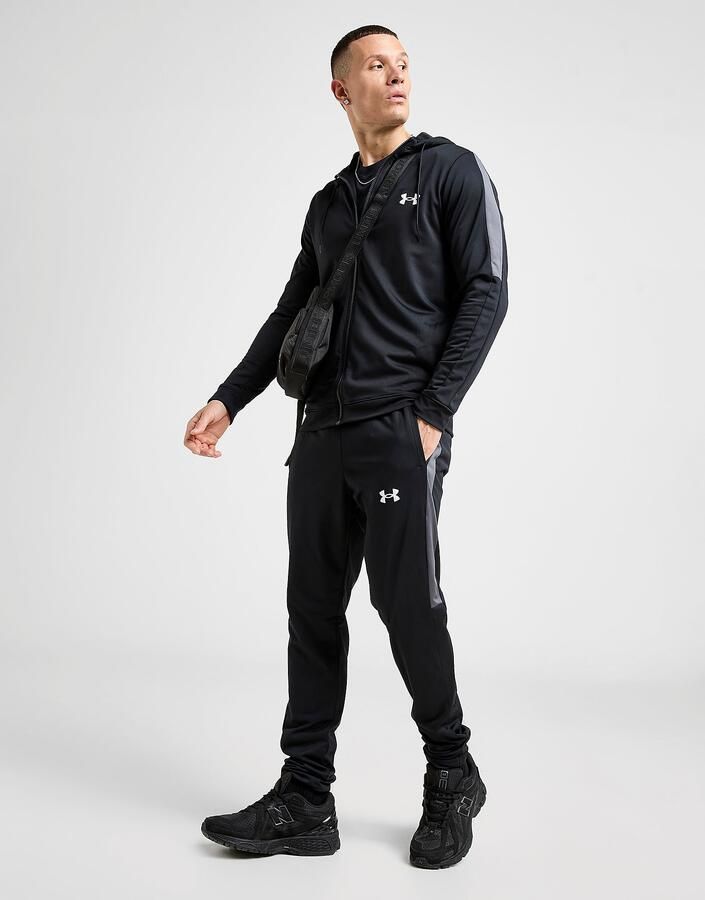 Under Armour UA Poly Track Pants Zwart- Heren Zwart