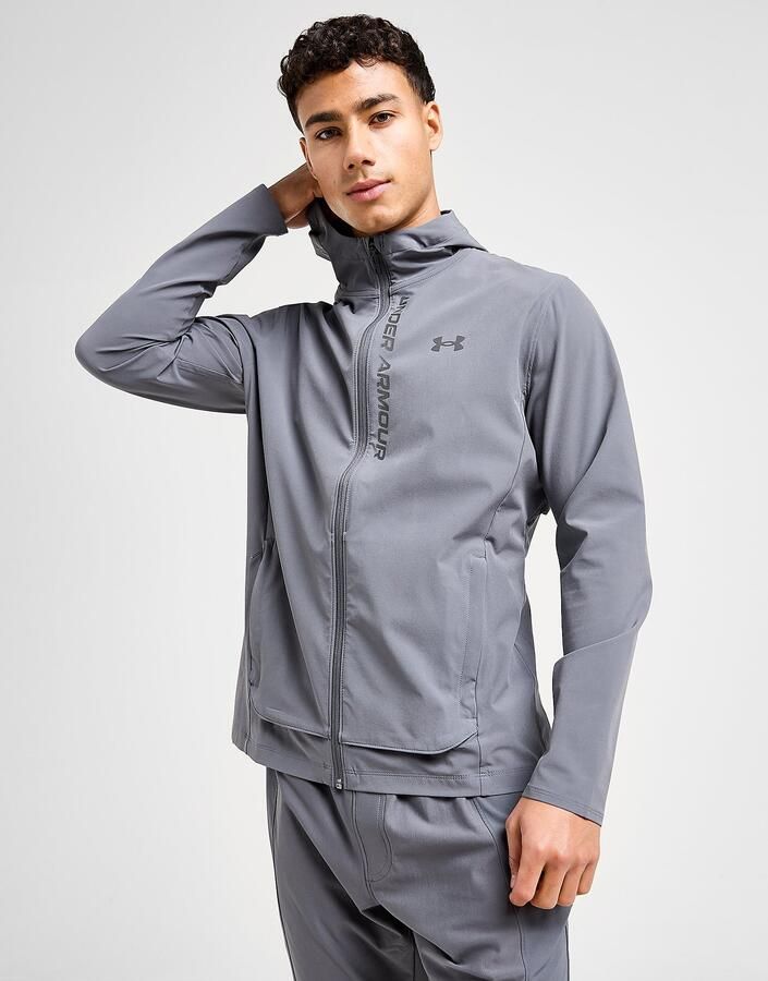 Under Armour UA Storm Run Jacket Grijs- Heren Grijs