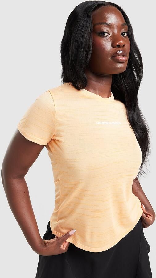 Under Armour UA Tech Tiger T-Shirt Oranje- Dames Oranje