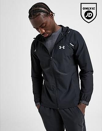 Under Armour UA Vanish Woven Full Zip Jacket Black- Heren Black