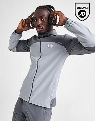 Under Armour UA Vanish Woven Full Zip Jacket Grey- Heren Grey