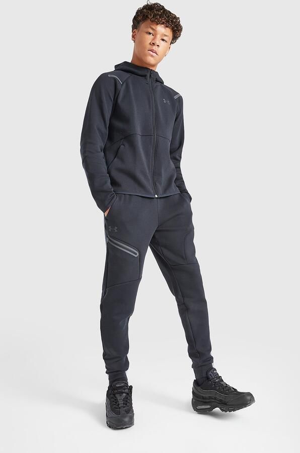 Under Armour Unstoppable Fleece Track Pants Junior Zwart
