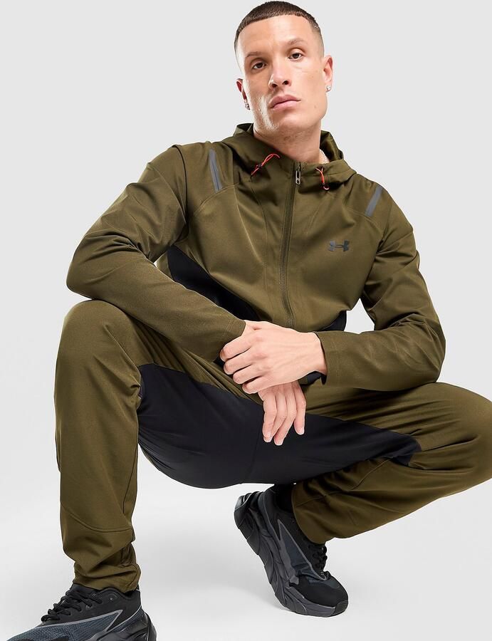 Under Armour Unstoppable Woven Jacket Groen- Heren Groen