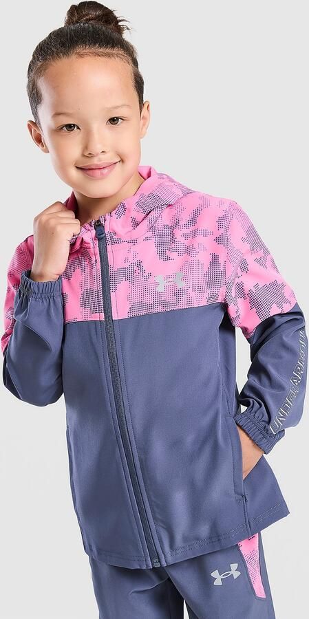 Under Armour Vanish Colour Block Camo 3-Piece Set Children Roze Kind Roze