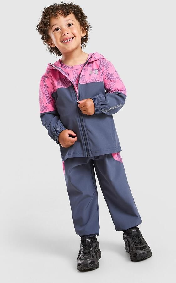 Under Armour Vanish Colour Block Camo Tracksuit Infant Blauw Kind Blauw