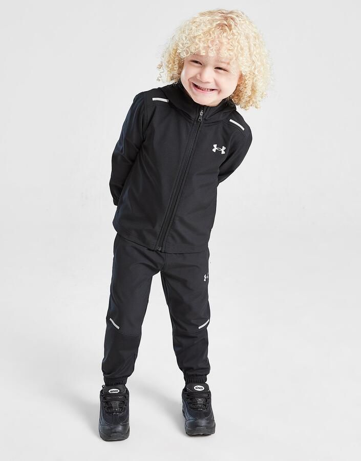 Under Armour Vanish Full Zip Tracksuit Infant Zwart