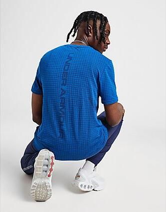 Under Armour Vanish Grid T-Shirt Blue- Heren Blue