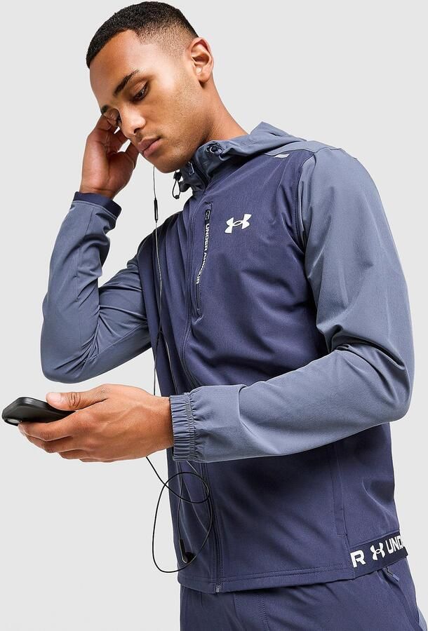 Under Armour Vanish Performance Jacket Blauw- Heren Blauw