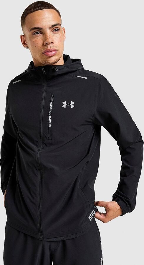 Under Armour Vanish Performance Jacket Zwart- Heren Zwart