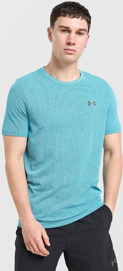 Under Armour Vanish Seamless T-Shirt Blauw- Heren Blauw