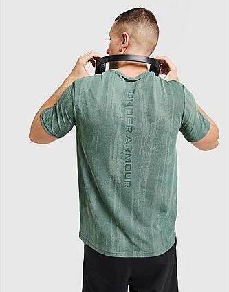 Under Armour Vanish Seamless T-Shirt Green- Heren Green