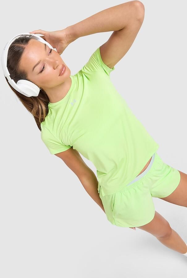 Under Armour Vanish Short Sleeve T-Shirt Groen- Dames Groen