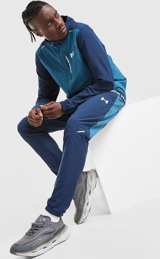 Under Armour Vanish Wordmark Track Pants Blauw- Heren Blauw