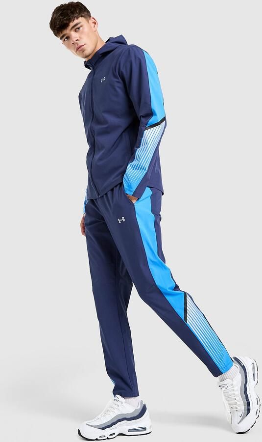 Under Armour Velocity Storm Track Pants Blauw- Heren Blauw