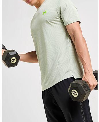 Under Armour Vent Geotessa T-Shirt Green- Heren Green