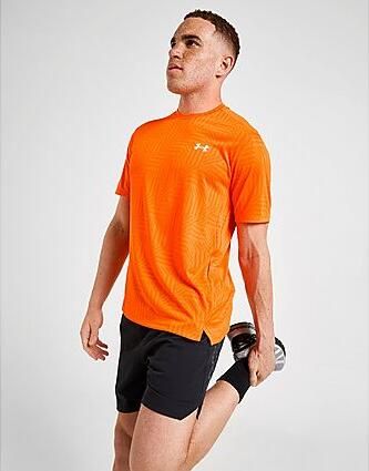 Under Armour Vent Geotessa T-Shirt Orange- Heren Orange