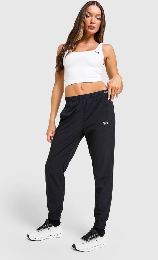 Under Armour Woven Windbreaker Track Pants Zwart- Dames Zwart