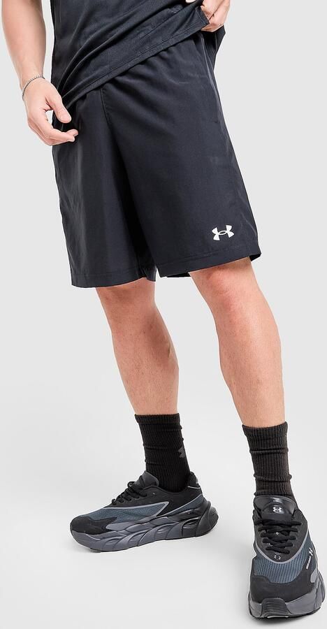 Under Armour Woven Wordmark Shorts 2.0 Zwart- Heren Zwart