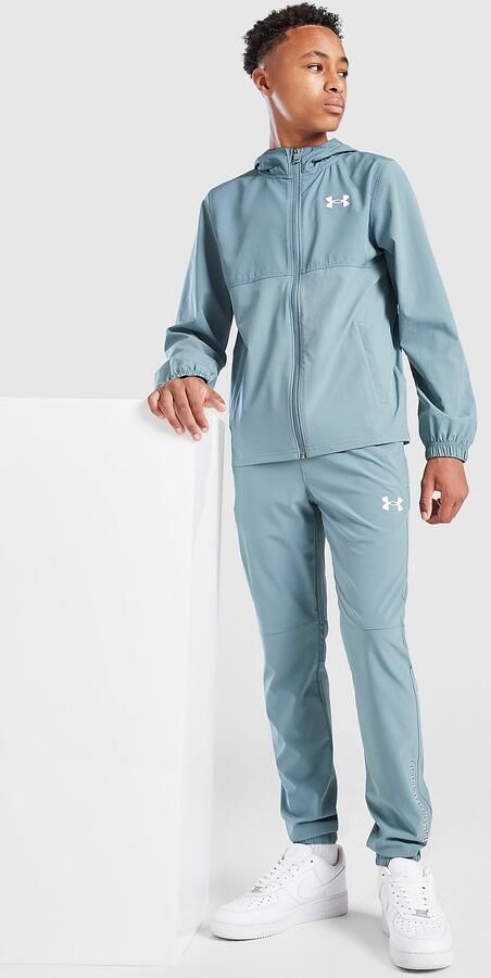 Under Armour Woven Wordmark Track Pants Junior Groen Kind Groen