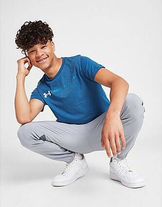Under Armour Wordmark T-Shirt Junior Blue