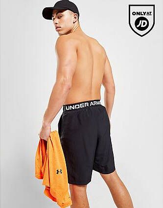 Under Armour Woven Wordmark Shorts Black- Heren