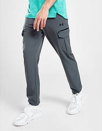 Under Armour Woven Zip Cargo Pants Grey- Heren