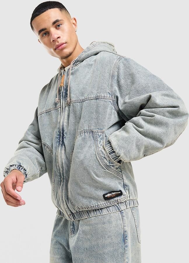 Unlike Humans Dalton Jacket Blauw- Heren Blauw