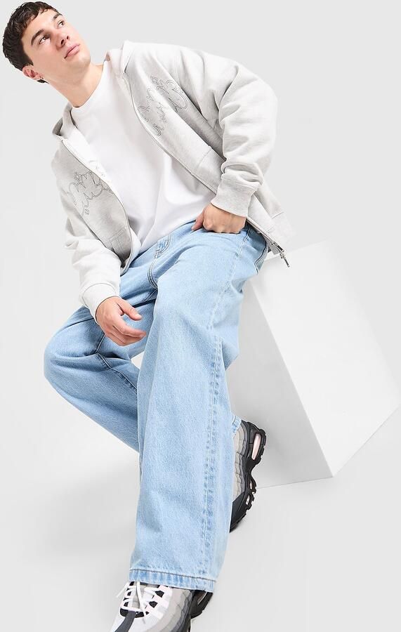 Unlike Humans Dalton Jeans Blauw- Heren Blauw