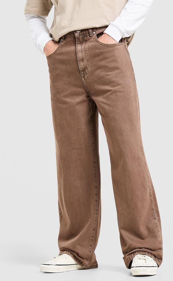 Unlike Humans Dalton Jeans Bruin- Heren Bruin