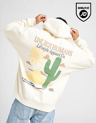 Unlike Humans Desert Hoodie BEIGE- Heren BEIGE