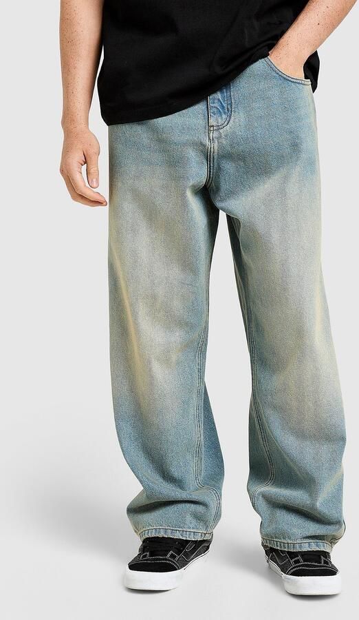 Unlike Humans Helms Jeans Blauw- Heren Blauw