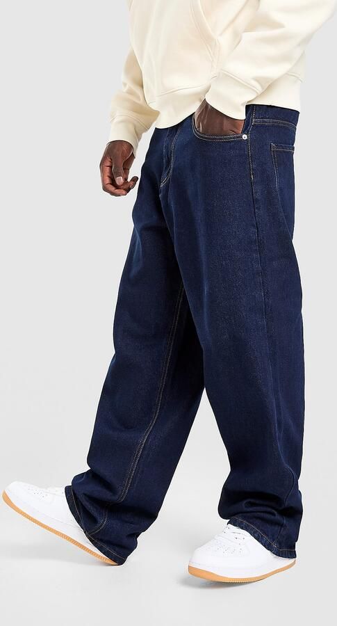 Unlike Humans Helms Jeans Blauw- Heren Blauw